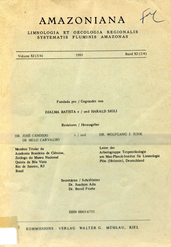 Amazoniana -  Amazon Fish Parasites